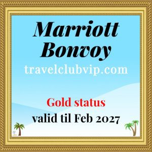 Marriott Bonvoy Gold Status Upgrade (valid till Feb 2027)