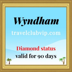 Wyndham Diamond Status valid for 90 days