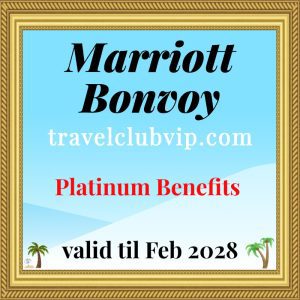 Marriott Bonvoy Platinum untill 2028